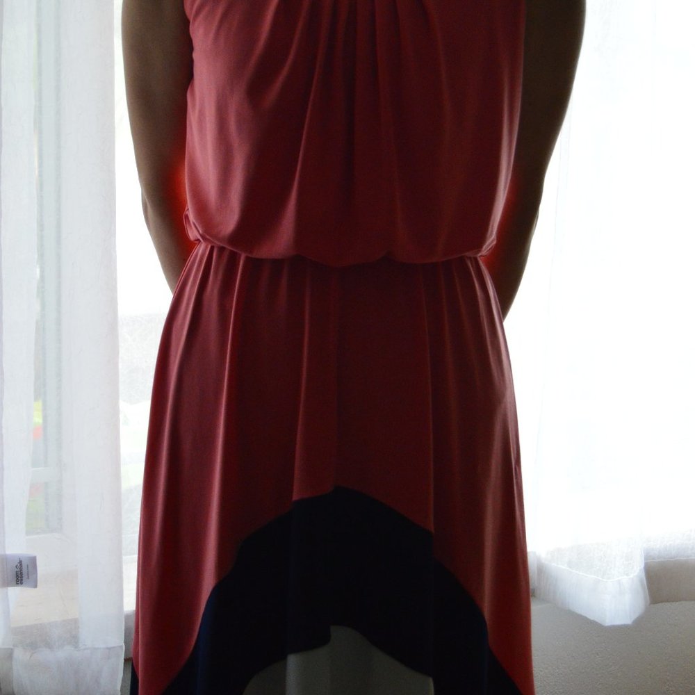 Patterned Midi Dress